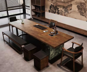 New Chinese Style Tea House-ID:666594987