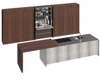 Modern Kitchen Cabinet-ID:643039949
