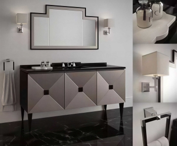 Modern Bathroom Cabinet-ID:291069982