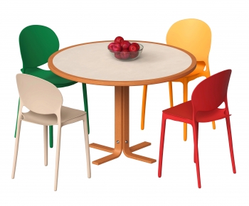 Modern Dining Table And Chairs-ID:106823924