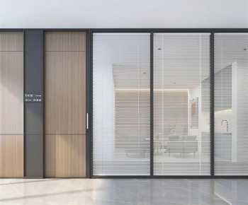 Modern Glass Screen Partition-ID:359768968