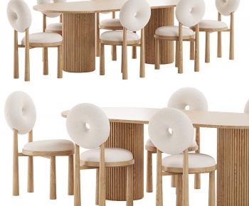 Modern Dining Table And Chairs-ID:770278935