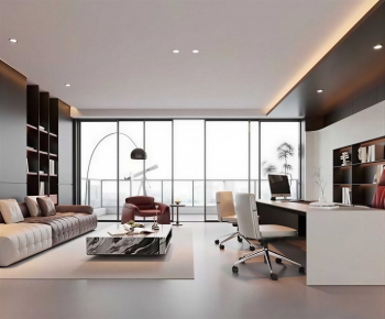 Modern Manager's Office-ID:680541993