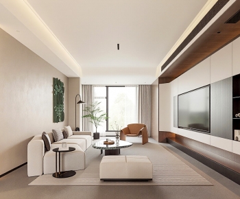 Modern A Living Room-ID:876564039