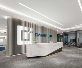 Modern Office Reception Desk-ID:321517946