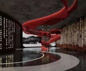 Modern Exhibition Hall-ID:753046043