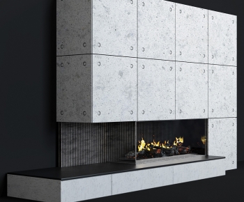 Modern Fireplace-ID:730834965