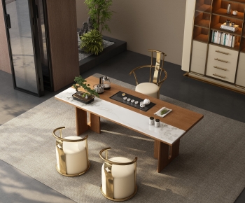 Modern Tea Tables And Chairs-ID:942677029