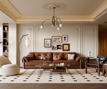 French Style A Living Room-ID:862920375