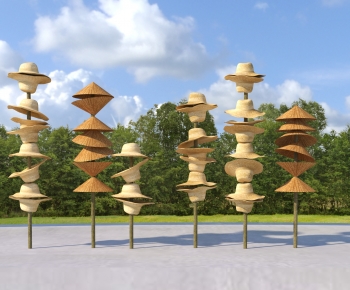 Modern Sculpture Sketch-ID:747998957