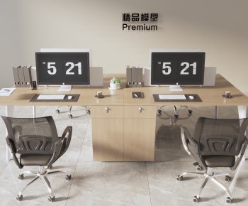 Modern Office Desk And Chair-ID:465846066