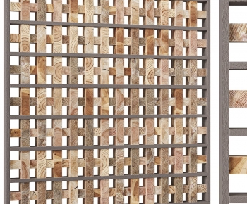 Modern Wooden Screen Partition-ID:105649953