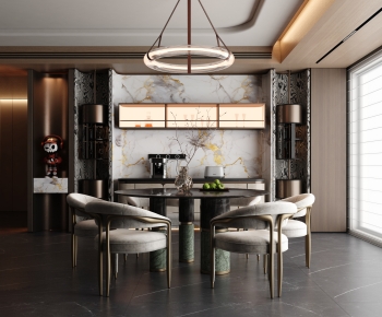 Modern Dining Room-ID:504230982