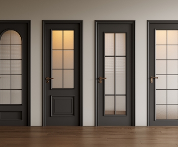 French Style Single Door-ID:111360548