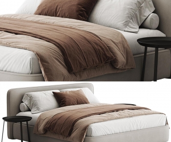 Modern Double Bed-ID:421478996