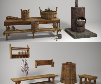 Modern Bathroom Set-ID:617629052