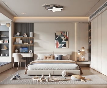 Modern Boy's Room And Son's Room-ID:994796999