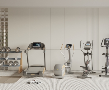 Modern Home Fitness Room-ID:112447988
