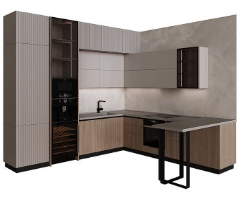 Modern Kitchen Cabinet-ID:689910898