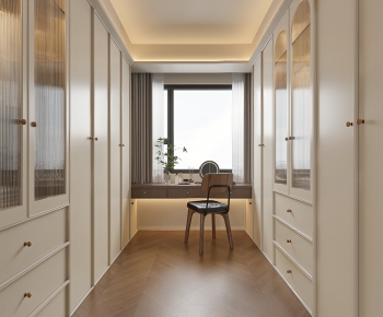 French Style Clothes Storage Area-ID:986215114