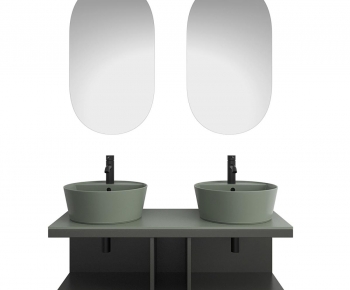 Modern Bathroom Cabinet-ID:485589033