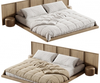 Modern Double Bed-ID:650588043