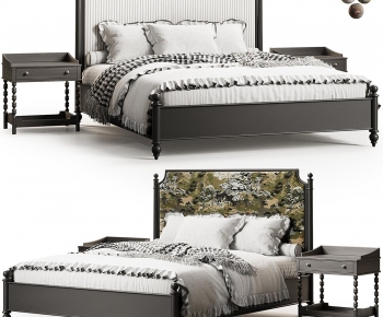 Modern Double Bed-ID:361423977