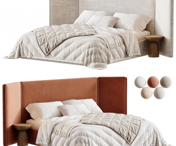 Modern Double Bed-ID:769268991