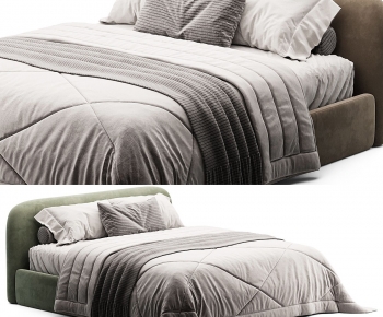 Modern Double Bed-ID:458883055