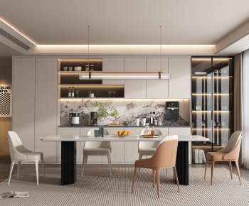 Modern Dining Room-ID:519047023