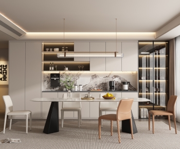 Modern Dining Room-ID:715138968