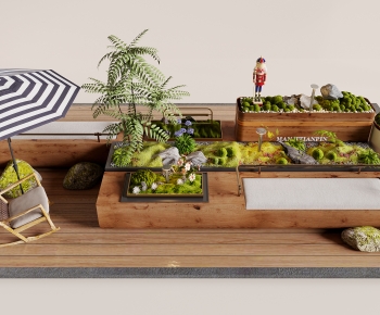 Modern Plant Landscaping-ID:963402034