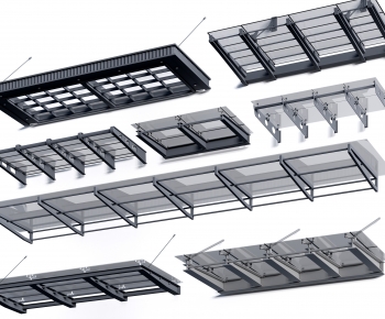 Modern Sunshade/Canopy/Tensioning Film-ID:698406932