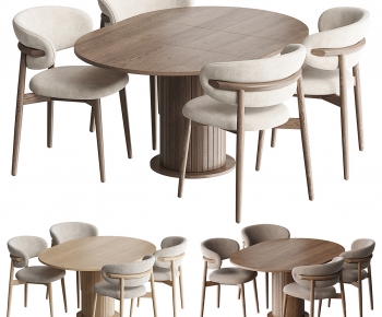 Modern Dining Table And Chairs-ID:816593898