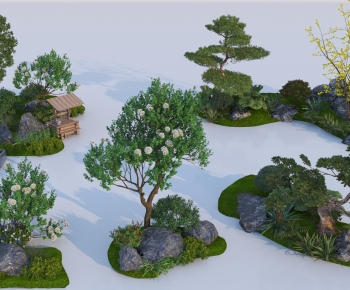 Modern Rockery Waterscape-ID:333448897