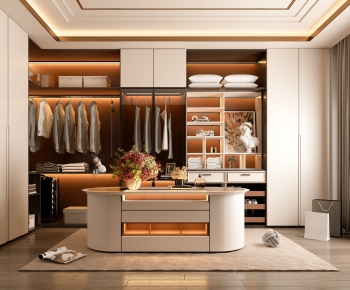 Modern Clothes Storage Area-ID:948420056