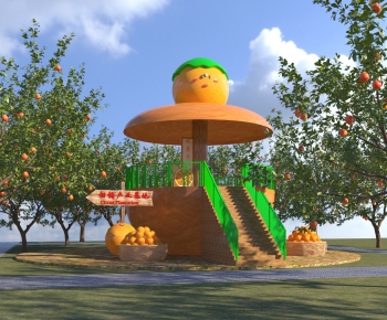 Modern Sculpture Sketch-ID:944561004