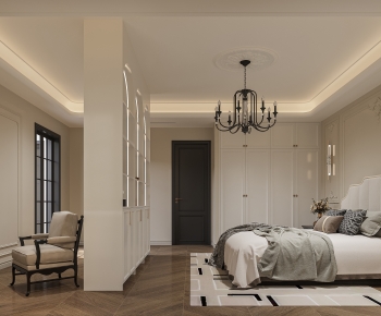 French Style Bedroom-ID:708508013
