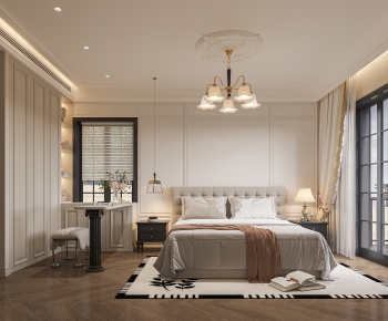 French Style Bedroom-ID:203470953