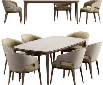 Modern Dining Table And Chairs-ID:344309822