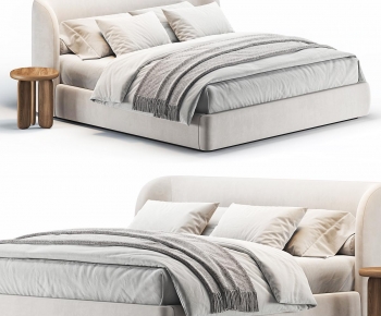 Modern Double Bed-ID:183757074