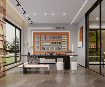 Modern Exhibition Hall-ID:986246112