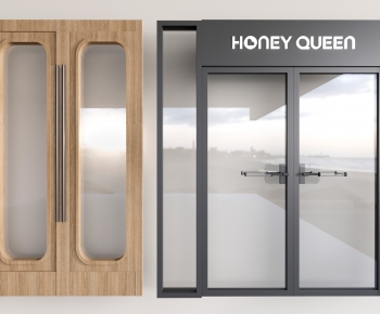 Modern Double Door-ID:117754947