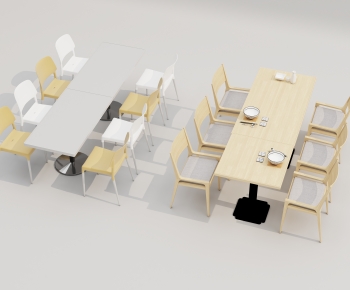 Modern Dining Table And Chairs-ID:917166959