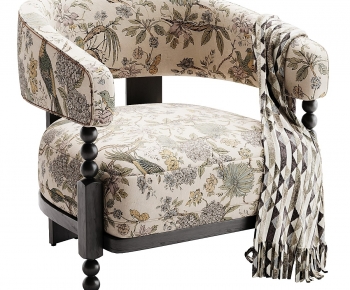 French Style Single Sofa-ID:834798106