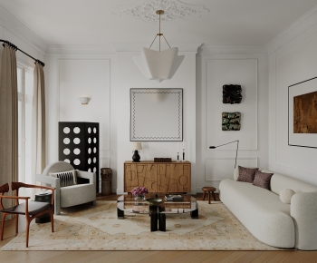 French Style A Living Room-ID:339607958