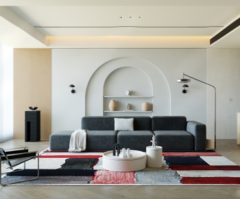 Modern A Living Room-ID:259682897