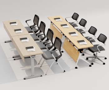 Modern Office Desk And Chair-ID:471889027