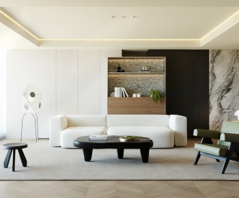 Modern A Living Room-ID:884623057