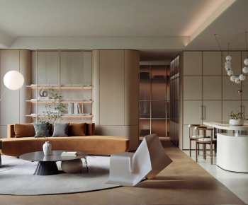 Modern A Living Room-ID:391208892